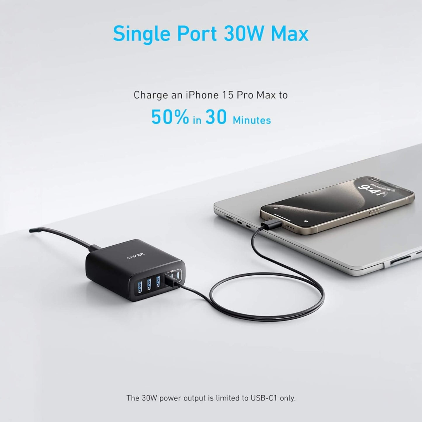 Comes with a silicone cable organizer for a neat and clutter-free workspace from xStore in Qatar.