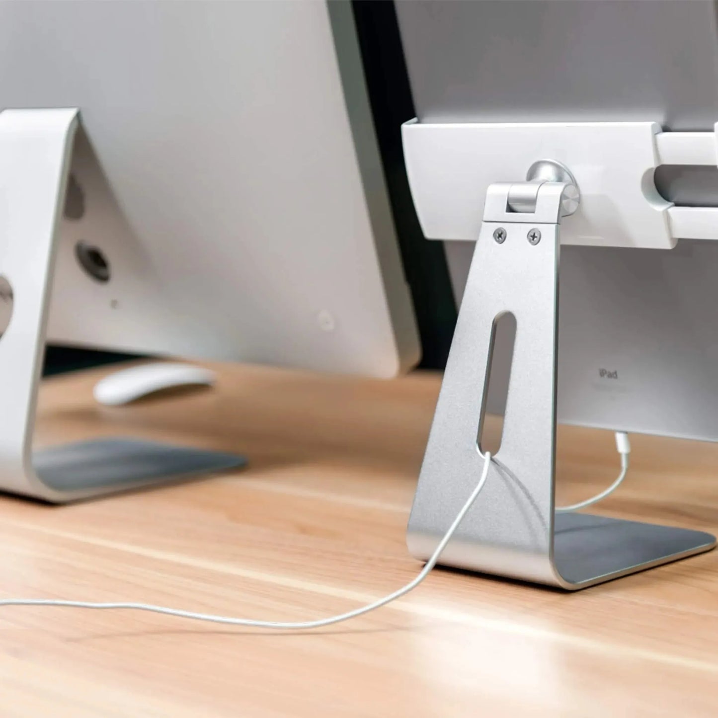 Aluminum Stand for 7 to 13-inch Tablet, sturdy and adjustable for secure and convenient tablet use, from xStore in Qatar.