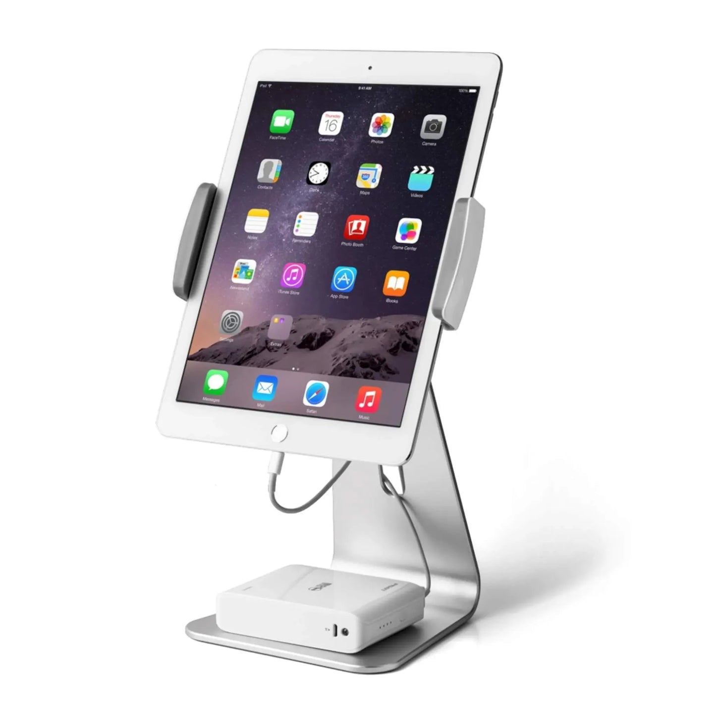 Aluminum Stand for 7 to 13-inch Tablet, sturdy and adjustable for secure and convenient tablet use, from xStore in Qatar.
