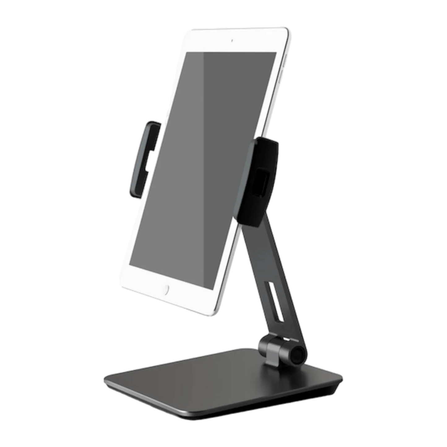 Universal Smartphone & Tablet Stand, Aluminum Desk Mount Holder, sturdy and adjustable for hands-free viewing, from xStore in Qatar.