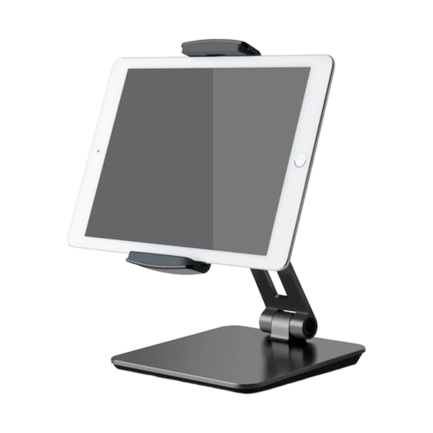 Universal Smartphone & Tablet Stand, Aluminum Desk Mount Holder, sturdy and adjustable for hands-free viewing, from xStore in Qatar.