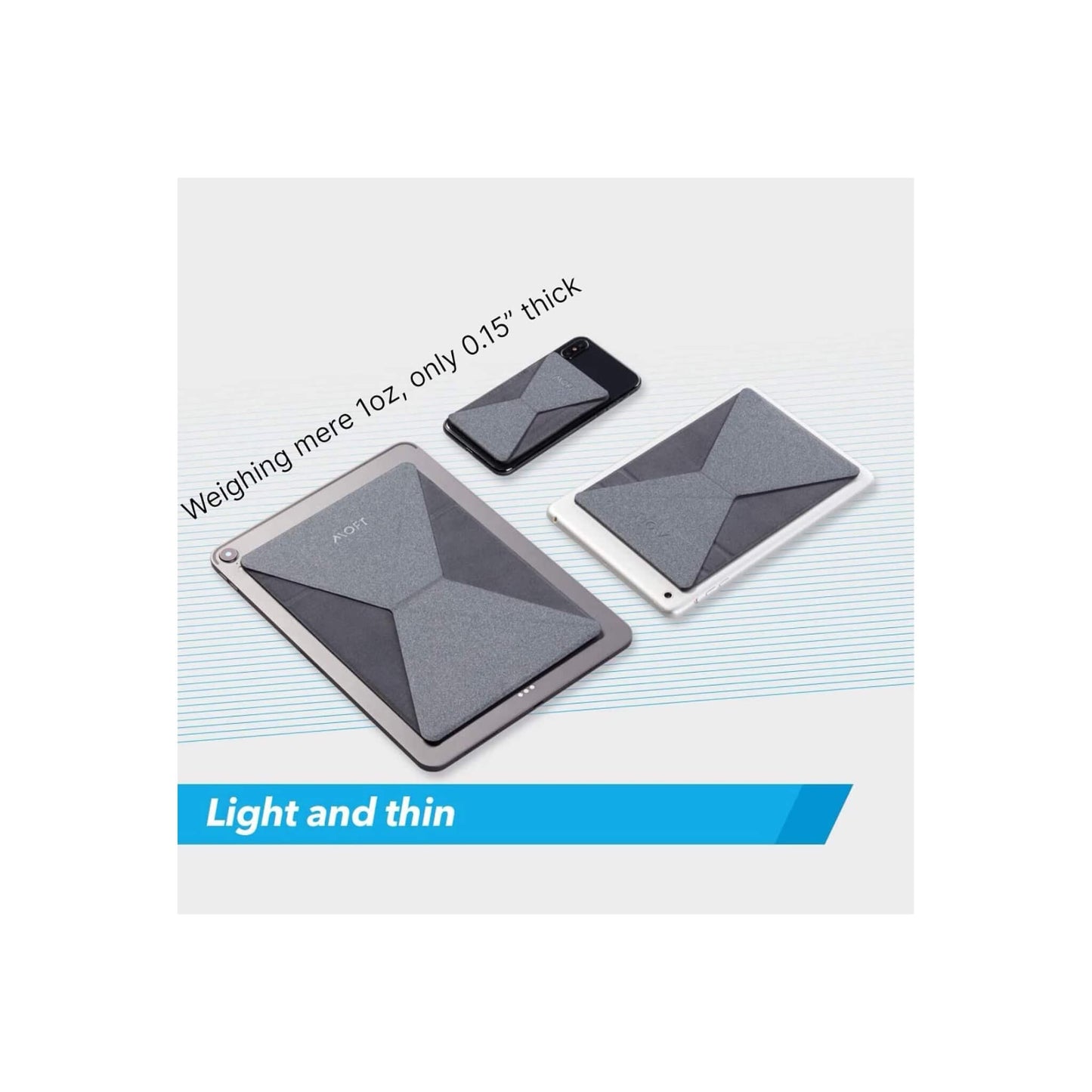 MOFT X Tablet Stand The Thinnest Tablet Stand for iPad / iPad Air / iPad Pro and other Tablets، available from xStore.qa in Qatar.