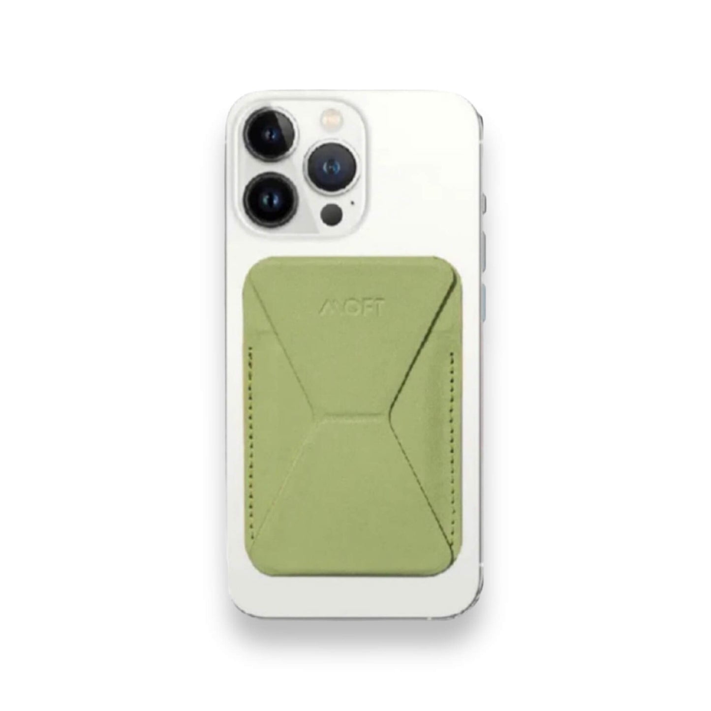 MOFT magnetic wallet stand, with angle adjustment & Magsafe, for iPhone 12/13/14/15/16. Available at xStore.qa in Qatar.