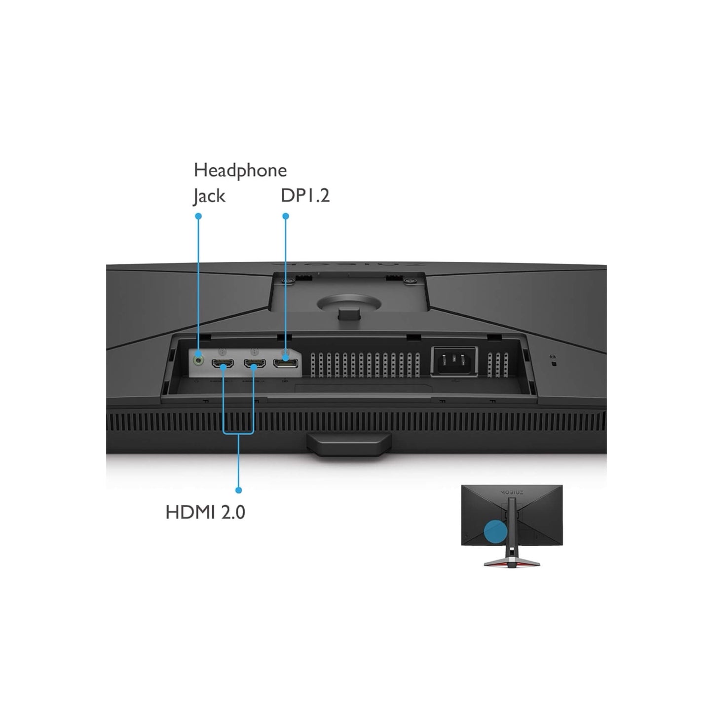 شاشة ألعاب بن كيو، زمن الاستجابة للصورة المتحركة هو ١ ميللي ثانية، متوفرة لدي اكس ستور في قطر