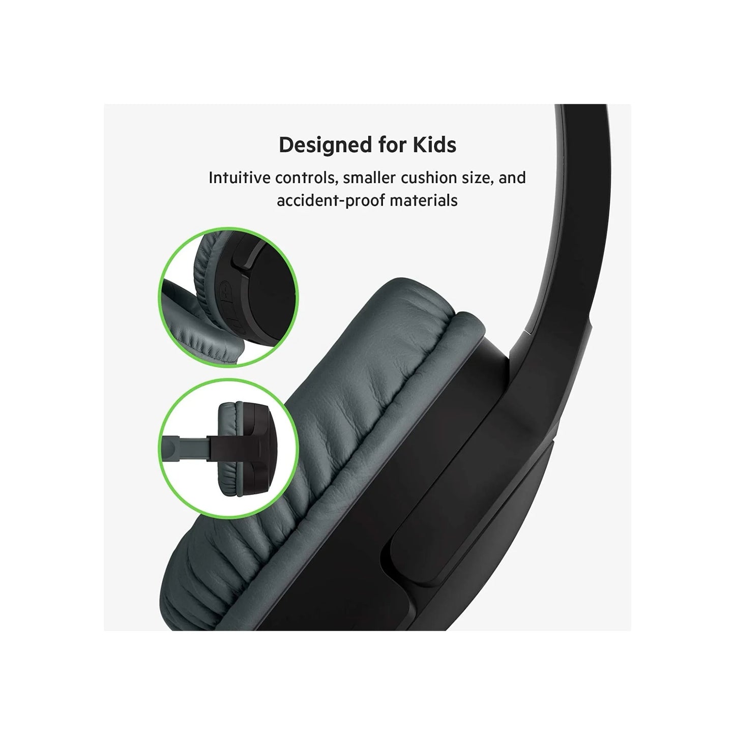 سماعات بيلكن SOUNDFORM™ Mini  اللاسلكية للأطفال، بحجم صوت آمن وتصميم مريح، مثالية للأطفال، متوفر لدى اكس ستور في قطر