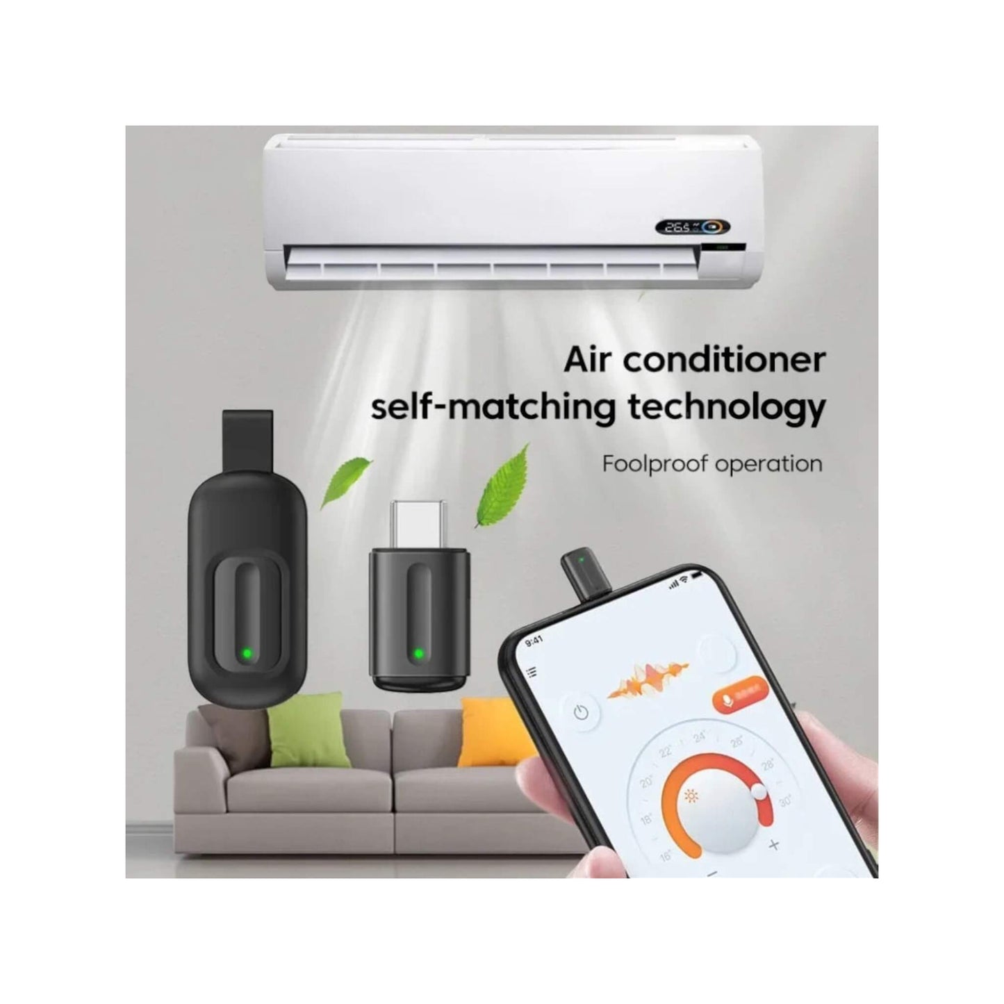 10m wireless range, no charging needed, supports TVs, ACs, projectors, and more from xStore in Qatar