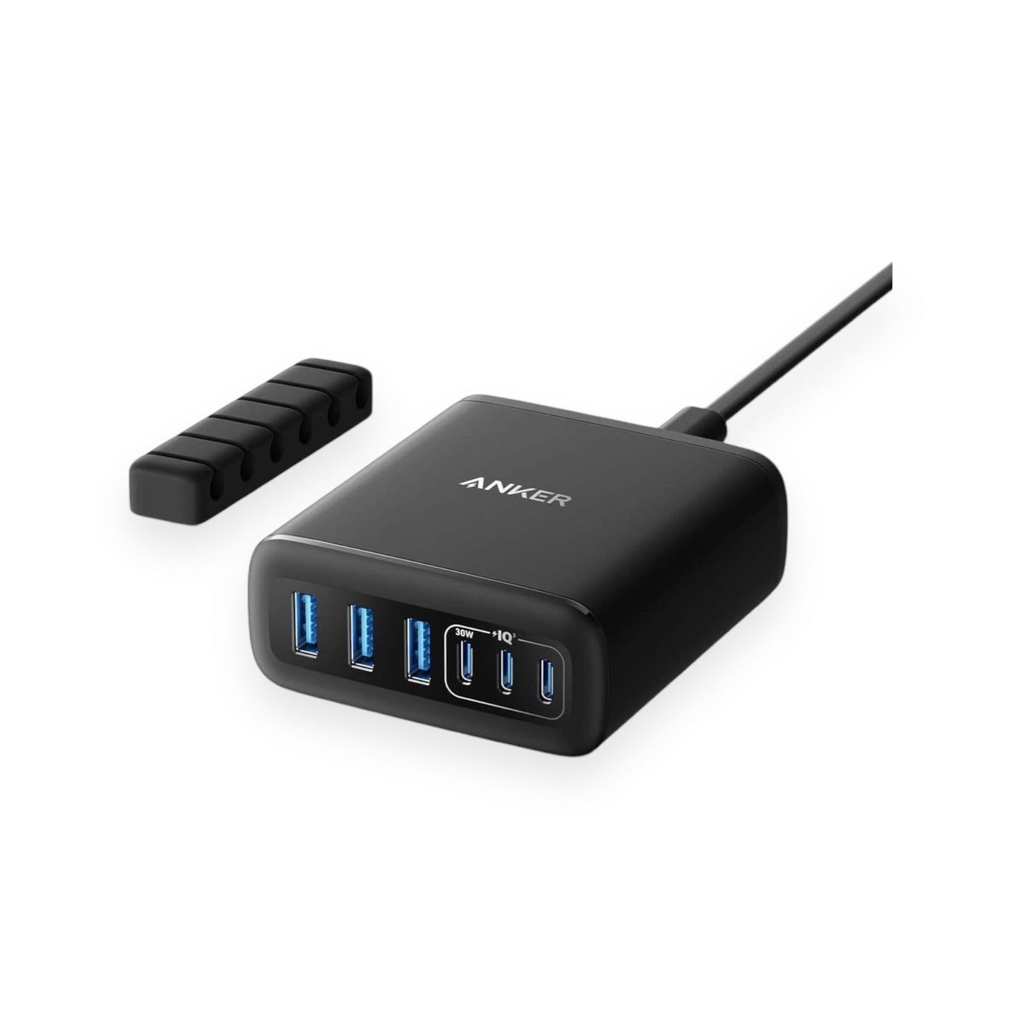 6-in-1 charger with 112W total power output for multiple devices from xStore in Qatar.