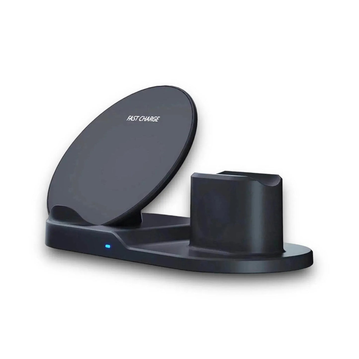 إضاءة ليلية أنيقة مع قاعدة شحن متكاملة للهواتف وسماعات AirPods وساعة Apple Watch متوفرة لدى اكس ستور في قطر