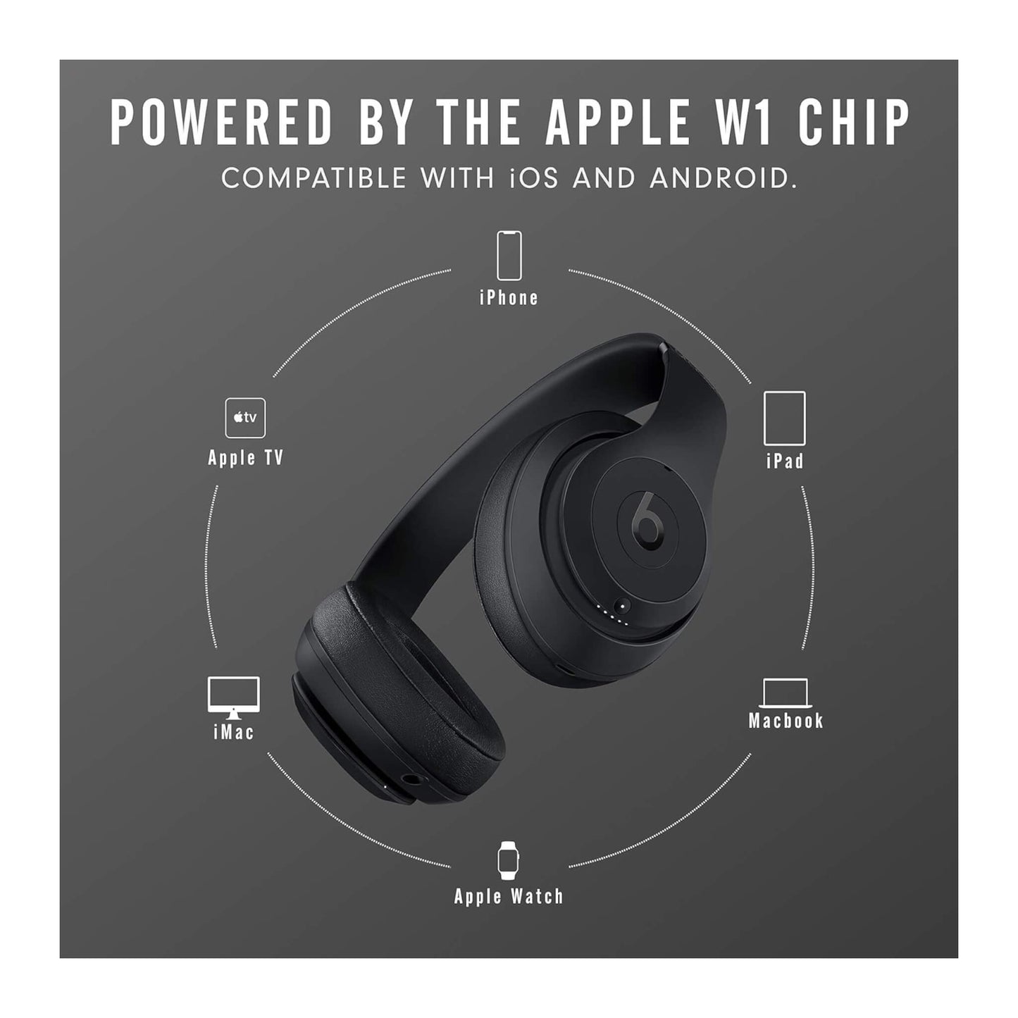 High-performance headphones with 10-minute quick charge, W1 chip, and clear calls from xStore in Qatar