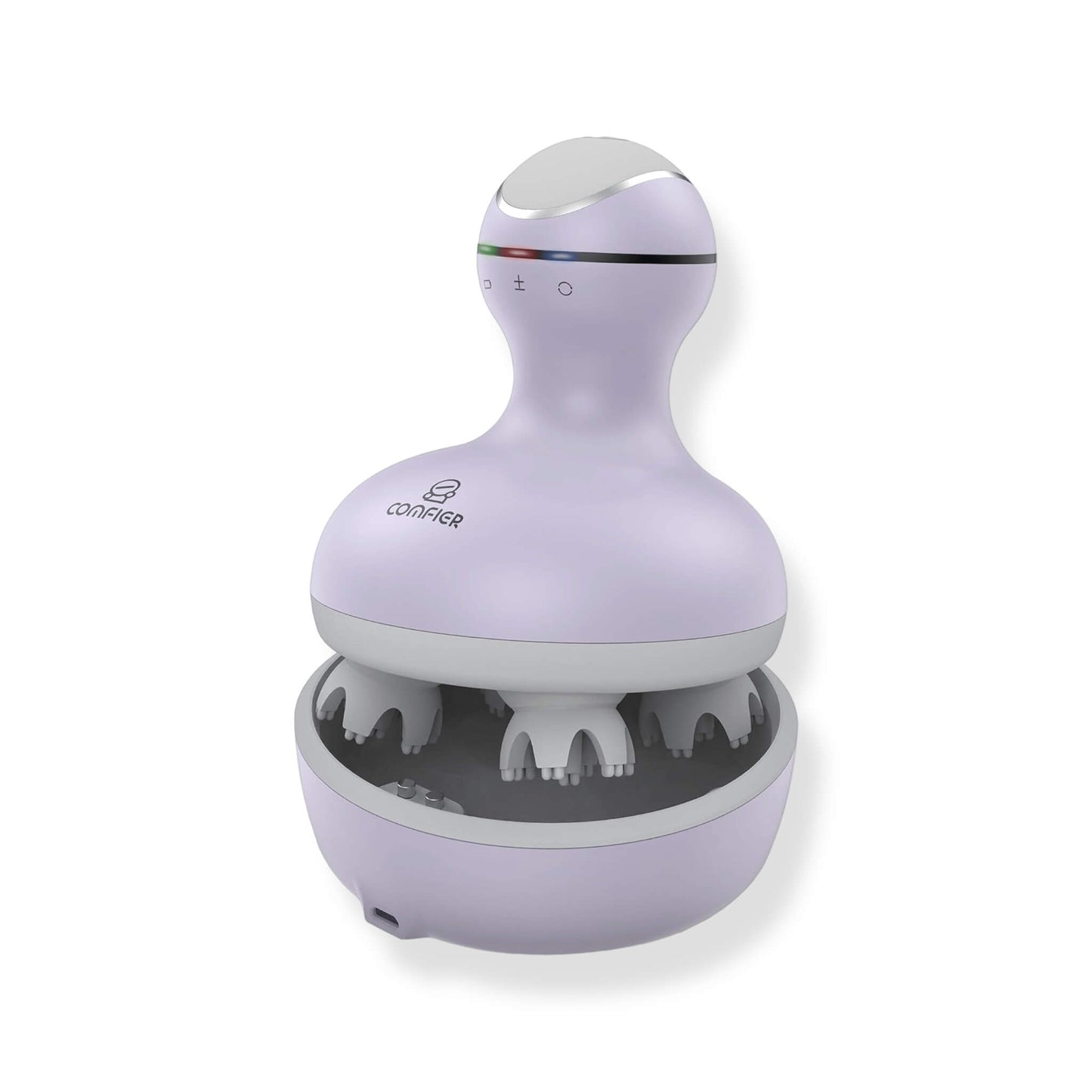 مدلك محمول للرأس والجسم مع وضعيات مخصصة وتصميم مريح وبطارية تدوم ساعتين متوفر لدى اكس ستور في قطر