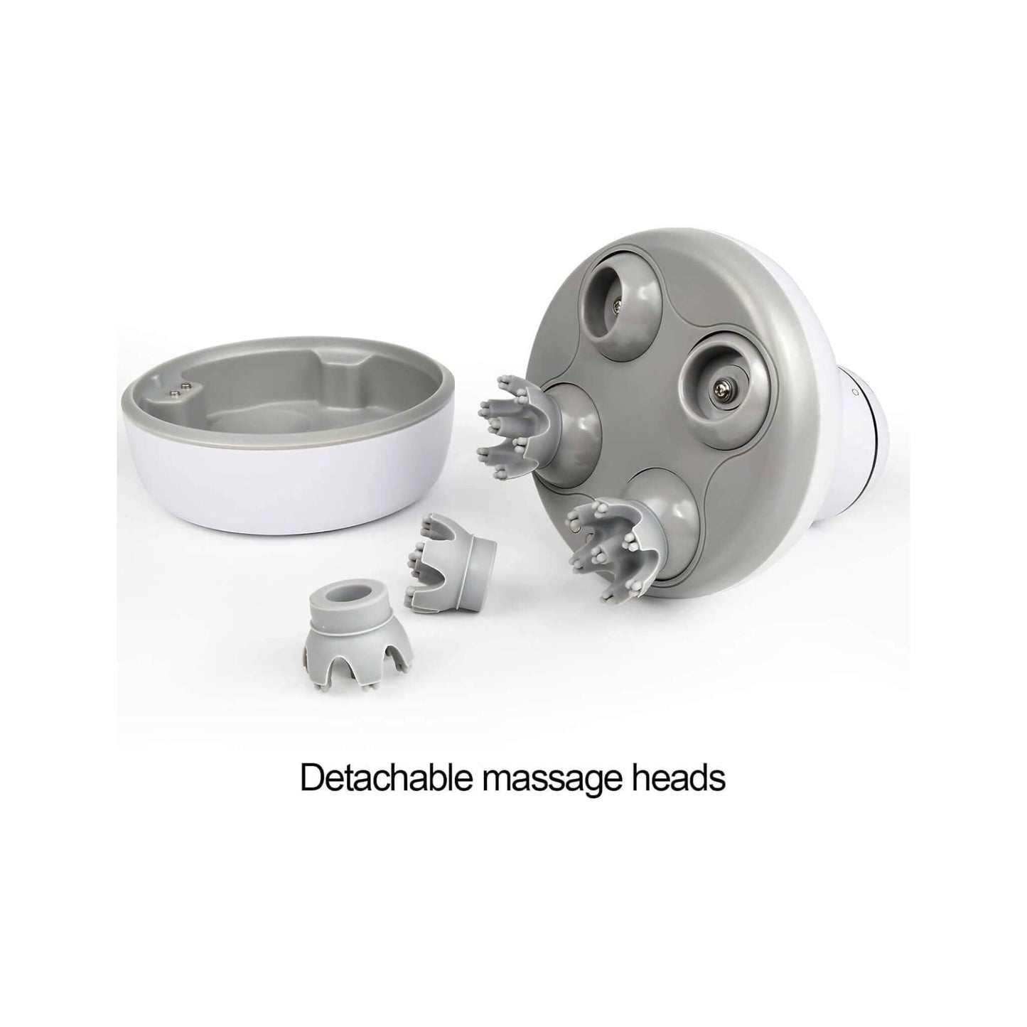 Multifunctional scalp massager for head, neck, and body massage, perfect for home, office, or travel from xStore in Qatar