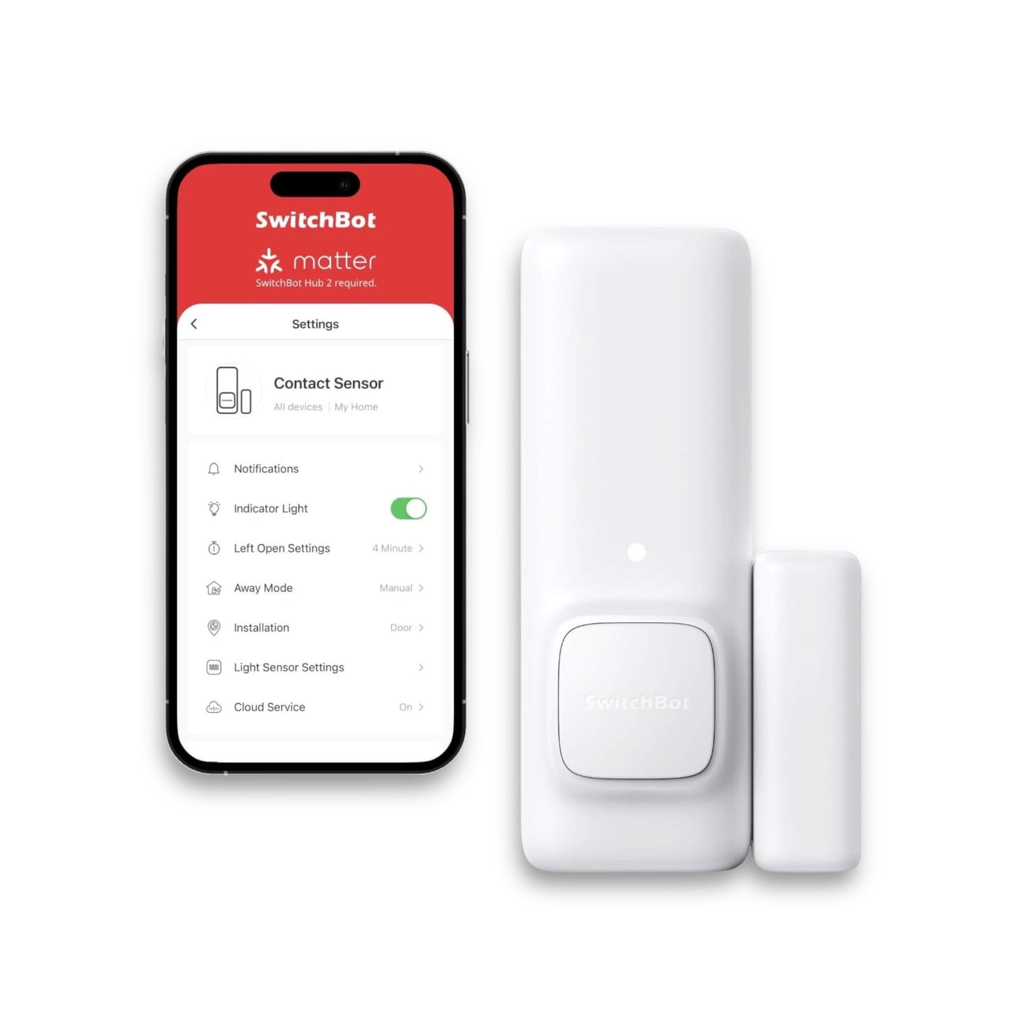SwitchBot Door Alarm Contact Sensor