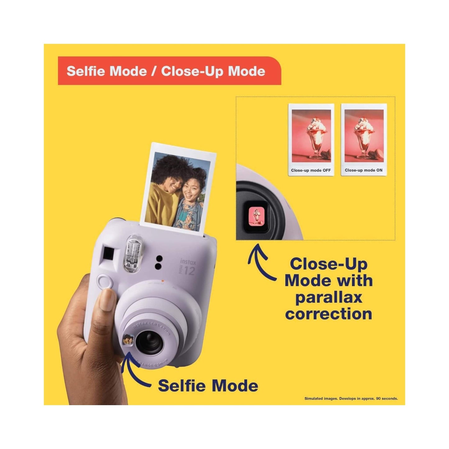 Prints 2” x 3” Instax Mini instant photos in just five seconds from xStore in Qatar.