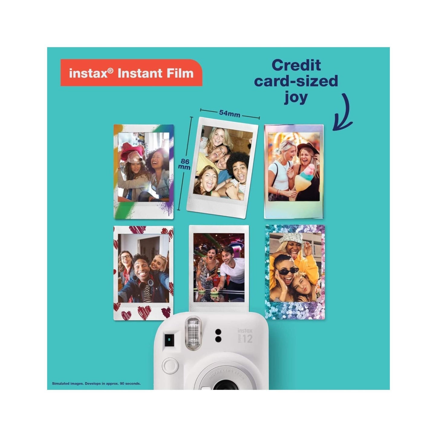 Automatic exposure and flash control for bright, high-quality instant photos from xStore in Qatar.