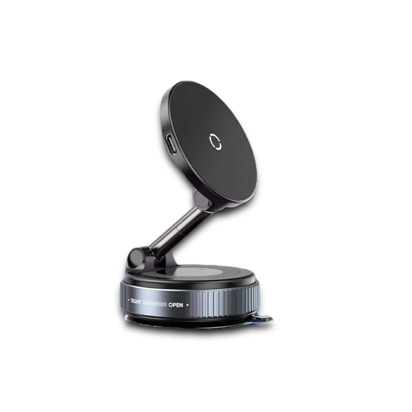 Vacuum Magnetic Wireless Charging Car Phone Stand, Securely holds your phone in place while driving, from xStore.qa in Qatar.
