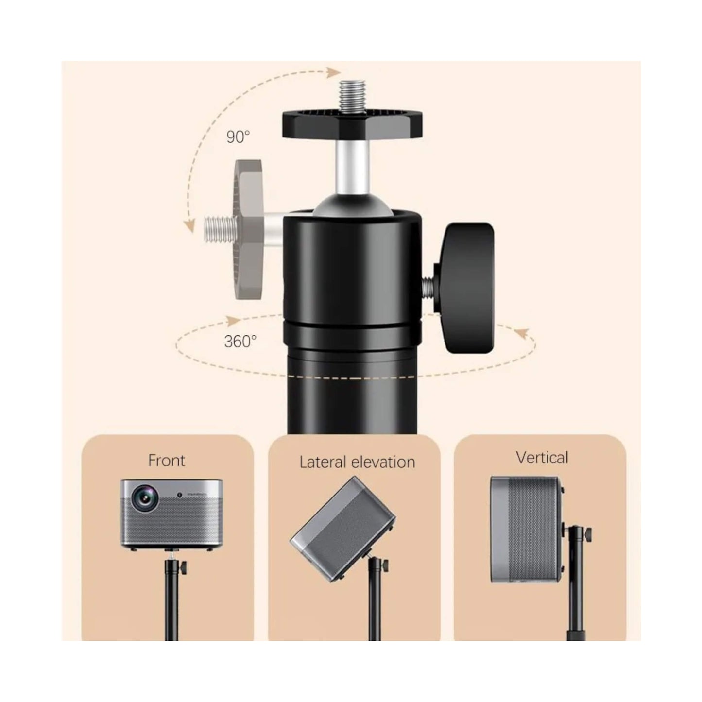 floor projector stand, Angle flexible change, easy trapezoidal correction. available from xStore.qa in Qatar.