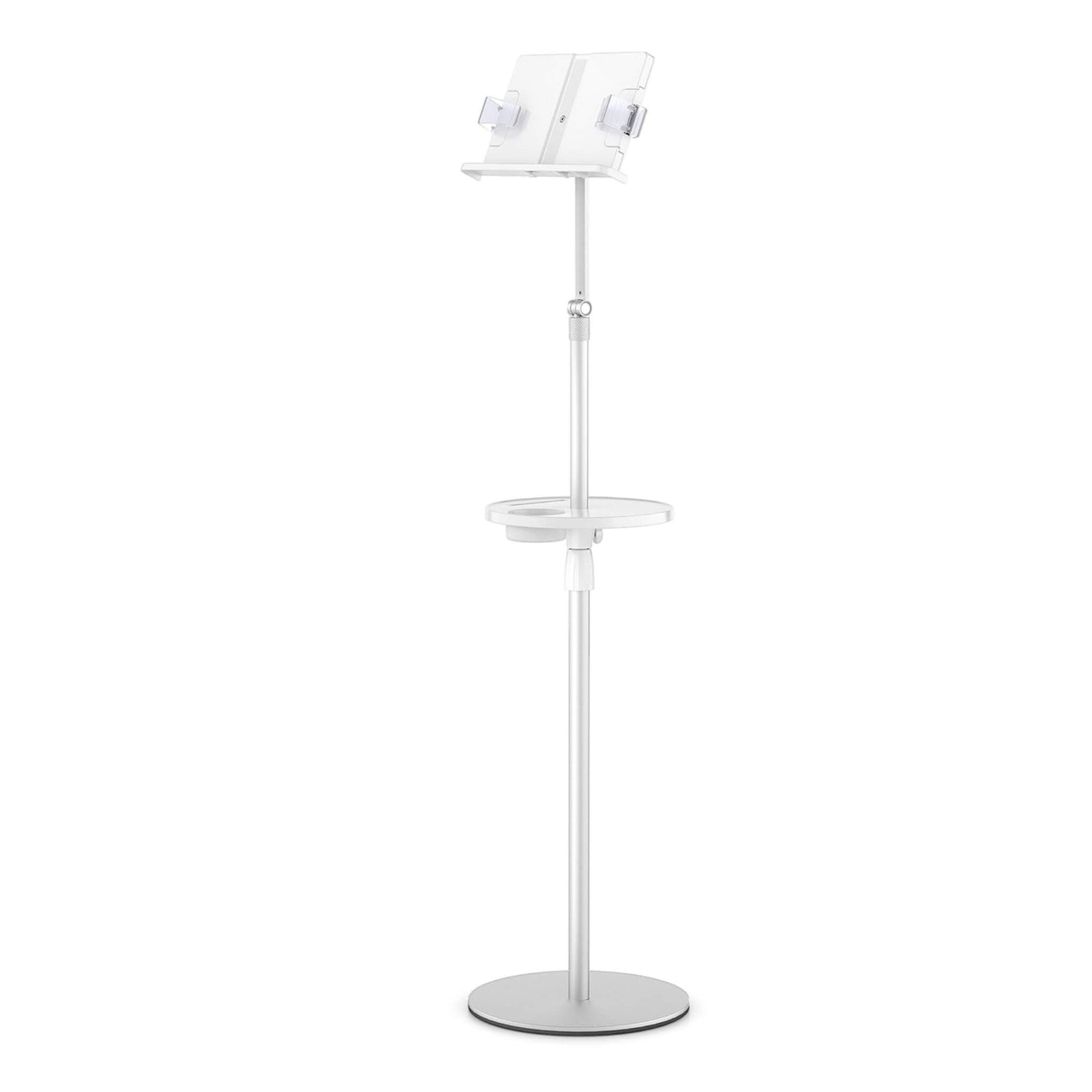 Book holder floor stand from xStore, adjustable 180° angles, ergonomic design, perfect for reading in Qatar.