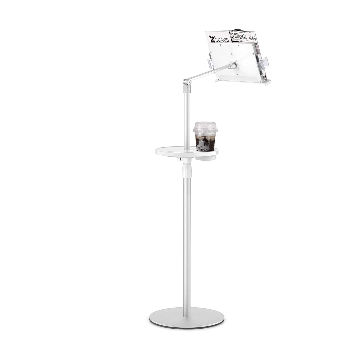 حامل كتب أرضي من xStore.qa، بارتفاع قابل للتعديل وتصميم مريح، مثالي للقراءة في قطر.