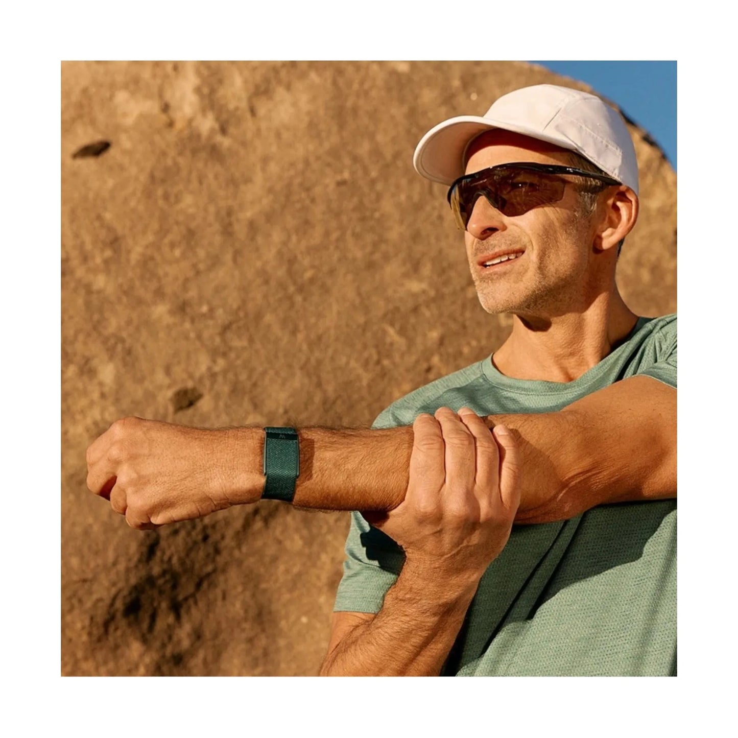 Get WHOOP 5.0 SuperKnit band. Fully adjustable, stainless steel, ideal for everyday wear. available at xStore.qa in Qatar.