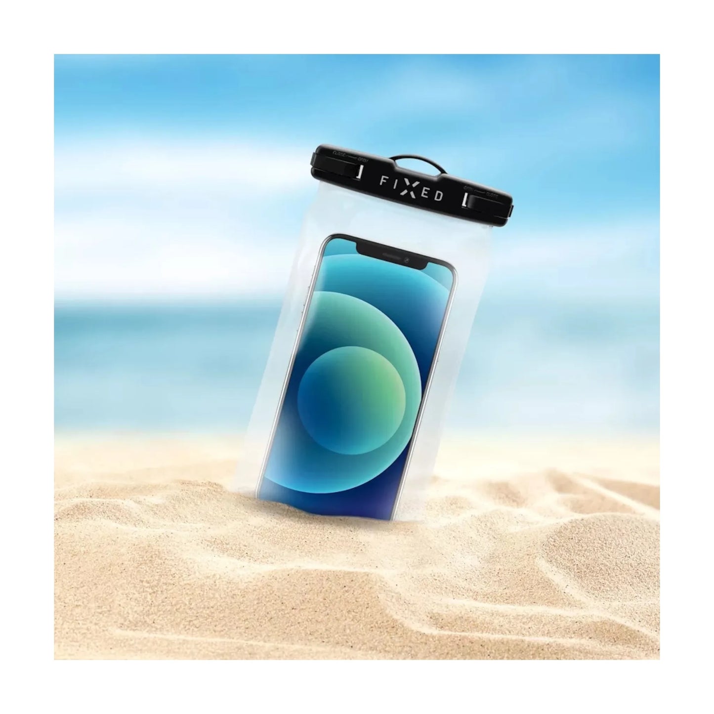Get FIXED Float Waterproof Case for Smartphones from xStore.qa in Qatar, Waterproof universal mobile phone case.