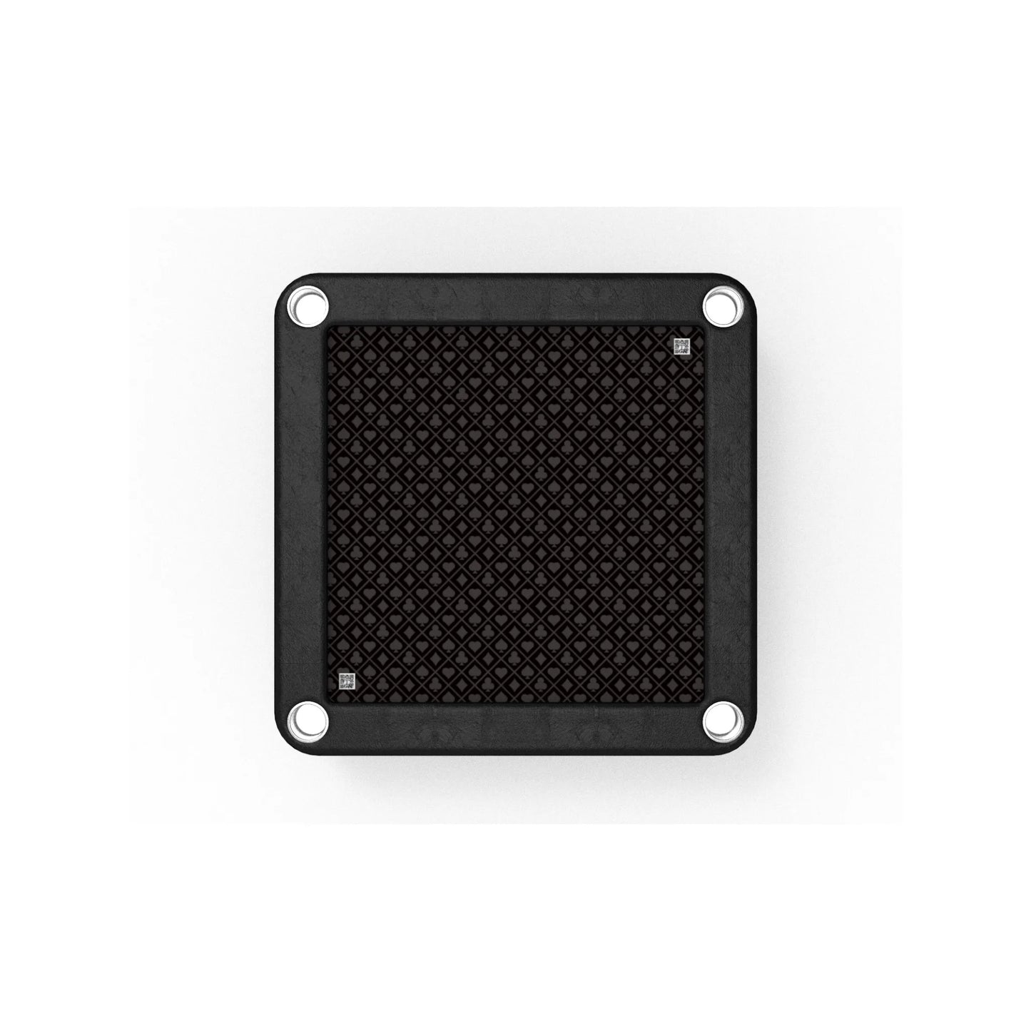 احصل على طاولة الورق المربعة من اكس ستور في قطر، تصميم أنيق ومريح بفتحات للهاتف والماء، المقاس ١٢٠ × ١٢٠ سم بارتفاع ٢٠ سم.