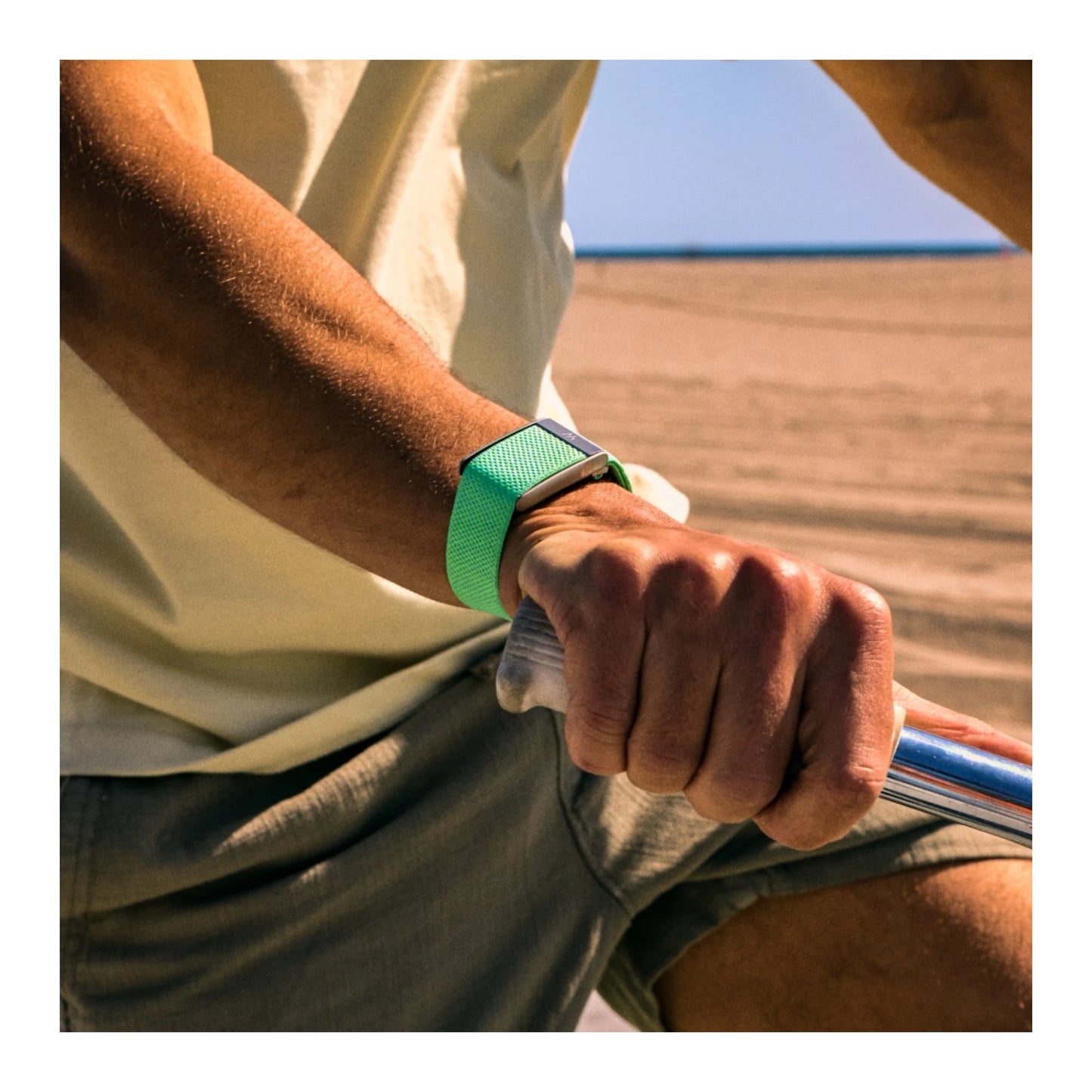 Whoop 5 SuperKnit Band - Lime