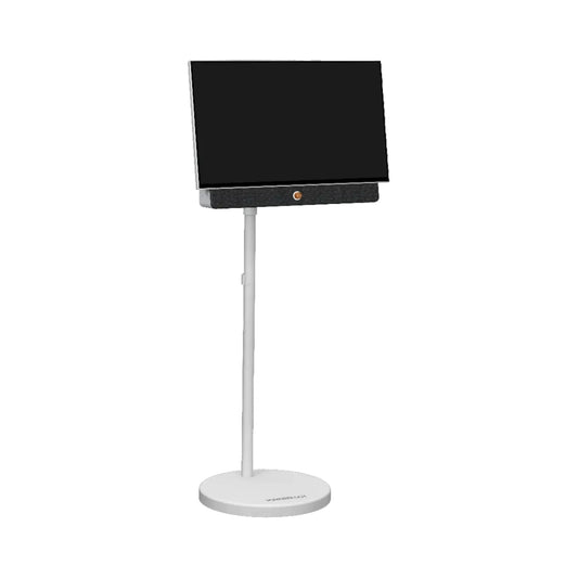 Powerology Portable TV Stand with Wheels 27–40" Supports 90° rotation (horizontal & vertical viewing). xStore Qatar.