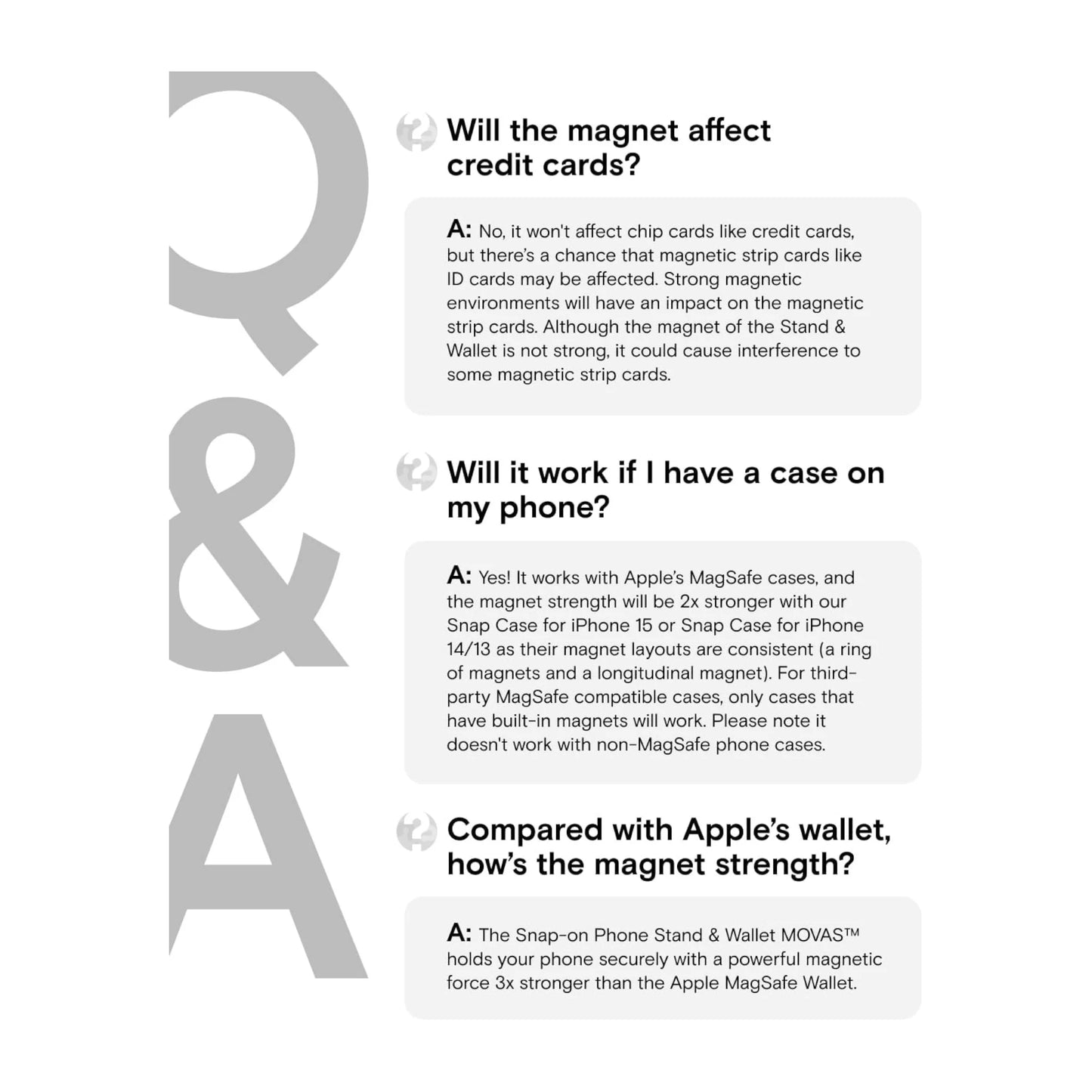 احصل علي مسكة وستاند ومحفظة من شركة موفت من اكس ستور في قطر وبأفضل سعر. مصنوعة من جلد عالي الجودة تدعم ماج سيف.