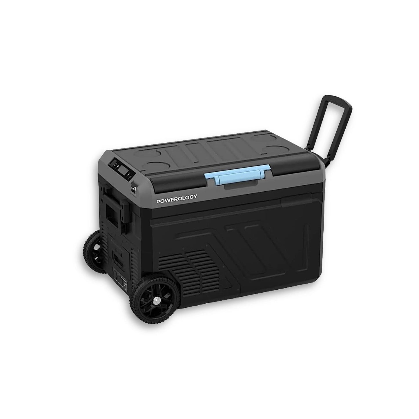 Powerology Portable Fridge & Ice Maker 40 Liter, Fast Ice-Making, Produces six ice cubes every 8-9 min, at xStore.qa in Qatar.