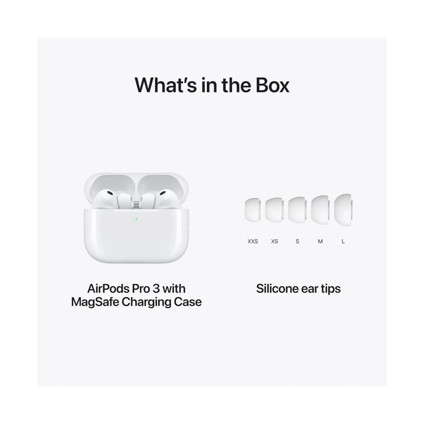 احصل على سماعة ابل ايربود ٣ من اكس ستور فى قطر.صوت أنقى، عزل ضوضاء أقوى 2x، بطارية أطول، ومعدل ضربات القلب. اطلب اونلاين