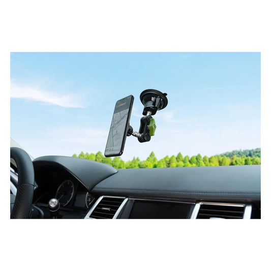 Green Lion MagSafe Car Phone Holder, MagSafe compatible for easy attachment. xStore in Qatar.