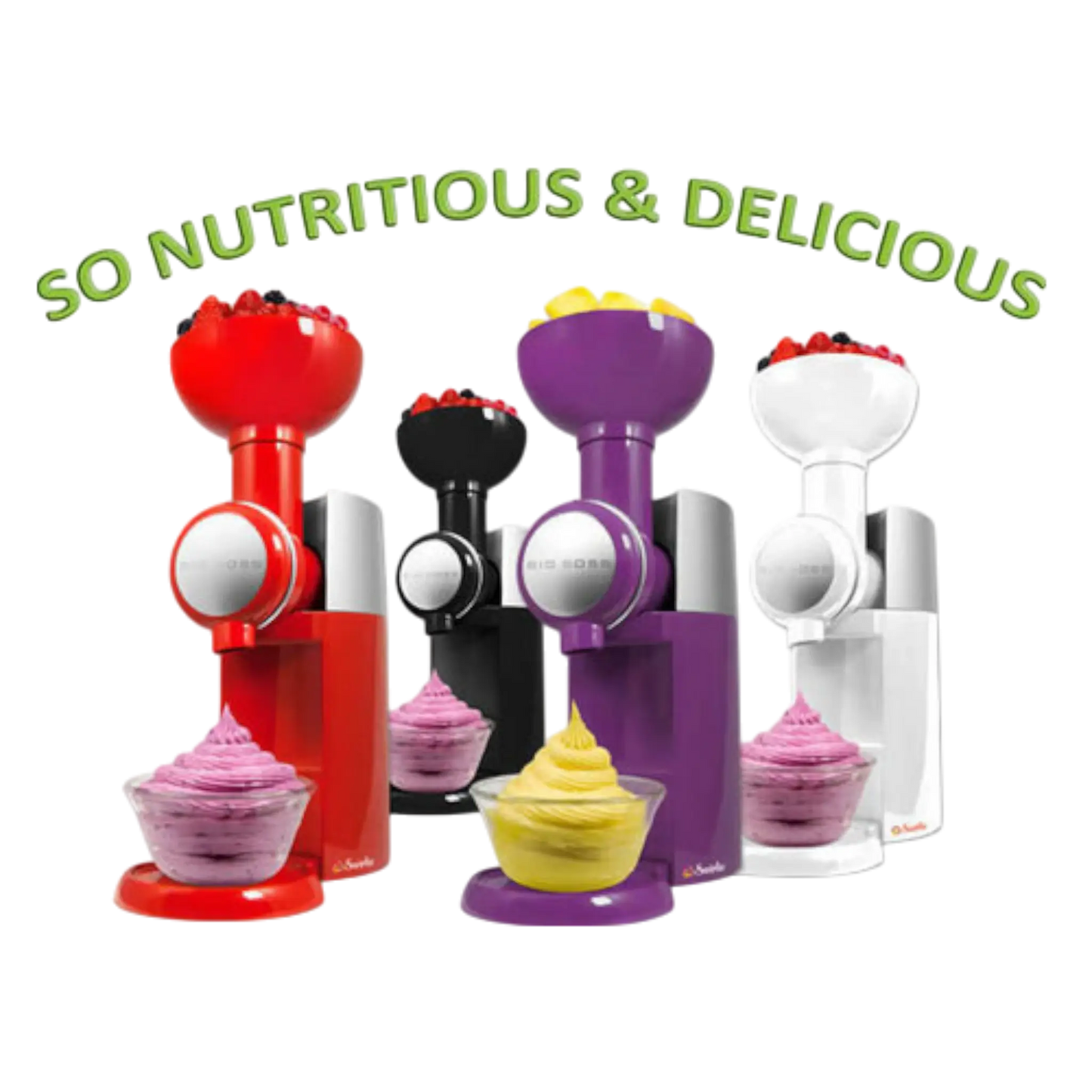 جهاز تحضير آيس كريم صحي بدون سكر أو ألبان من xStore.qa قطر