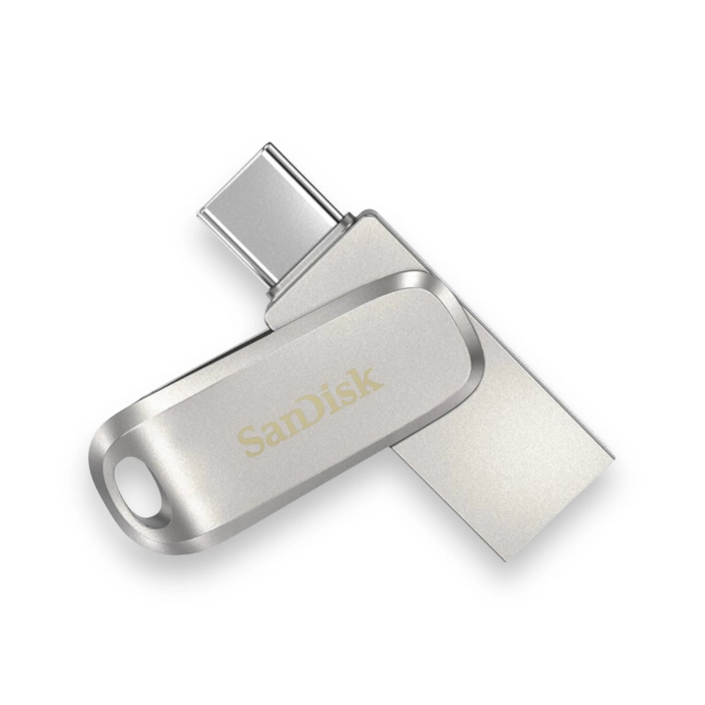 SanDisk Ultra Dual Drive Luxe USB Type-C a reversible USB Type-C & a traditional Type-A, available now from xStore.qa in Qatar.
