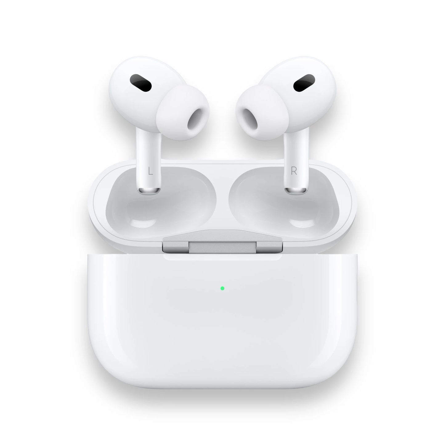 Apple AirPods Pro (2nd Gen) with MagSafe Charging Case and USB-C port, available now from xStore.qa in Qatar.