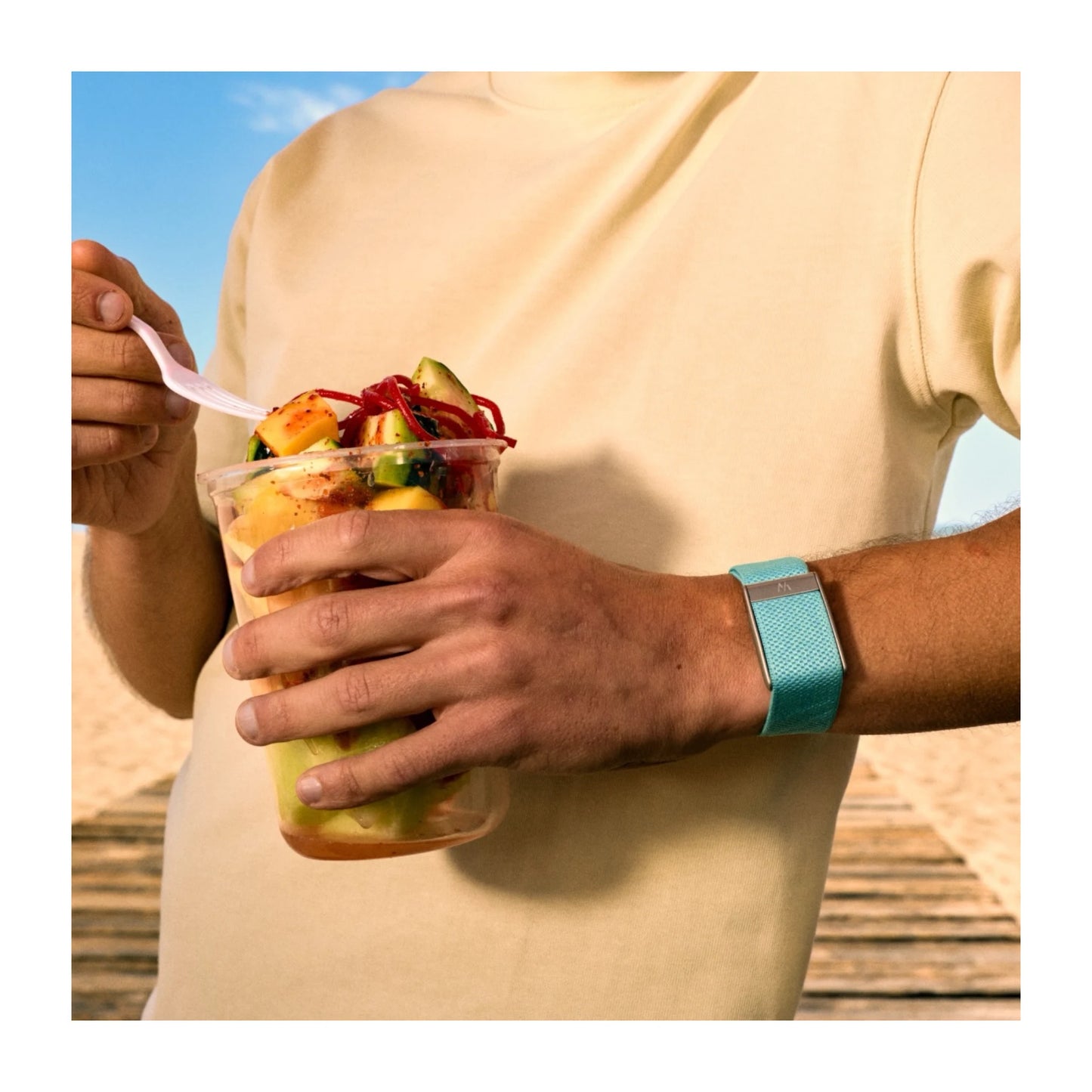 Whoop 5 MG SuperKnit Band - Tide