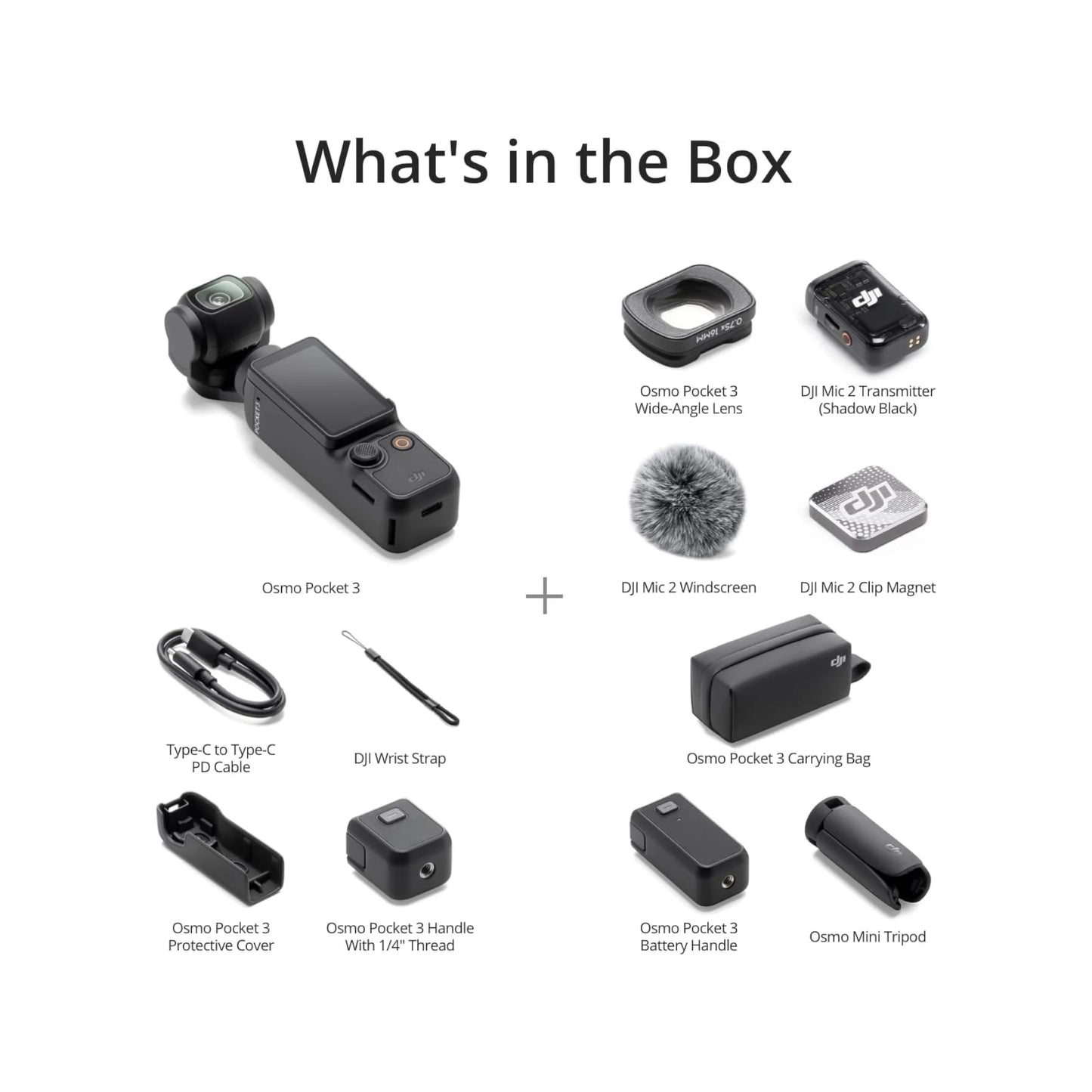 DJI Osmo Pocket 3 - Combo ,Compact camera with 4K recording & anti-shake technology, Available at xStore.qa in Qatar.