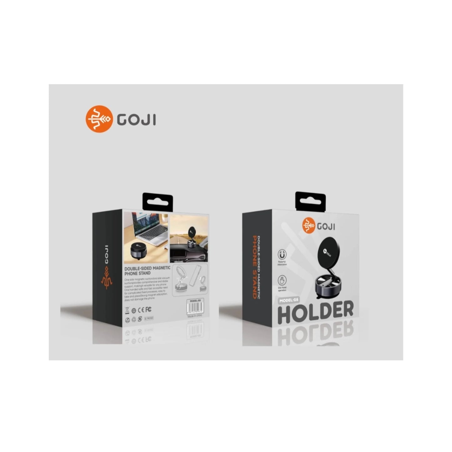 احصل على قاعدة للهاتف بالمغناطيس والشفط من اكس ستور في قطر. دوران 360°، تدعم ماج سيف، ثبات على أي سطح ناعم