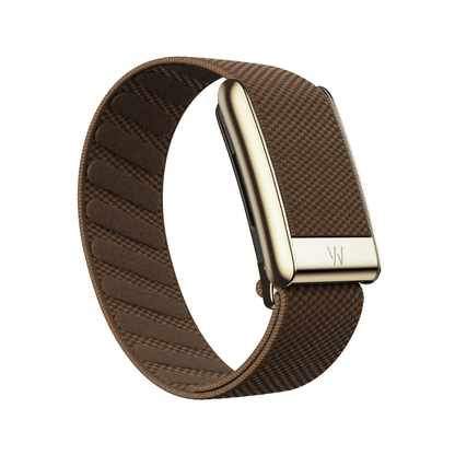 Whoop 5 SuperKnit Luxe Band - Dune with Gold