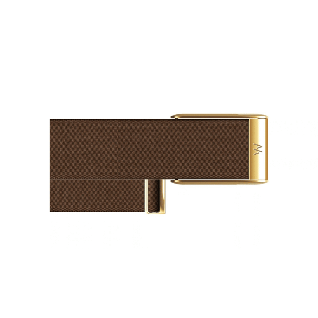 Whoop 5 SuperKnit Luxe Band - Dune with Gold