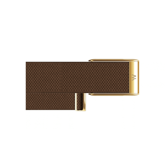 Whoop 5 SuperKnit Luxe Band - Dune with Gold