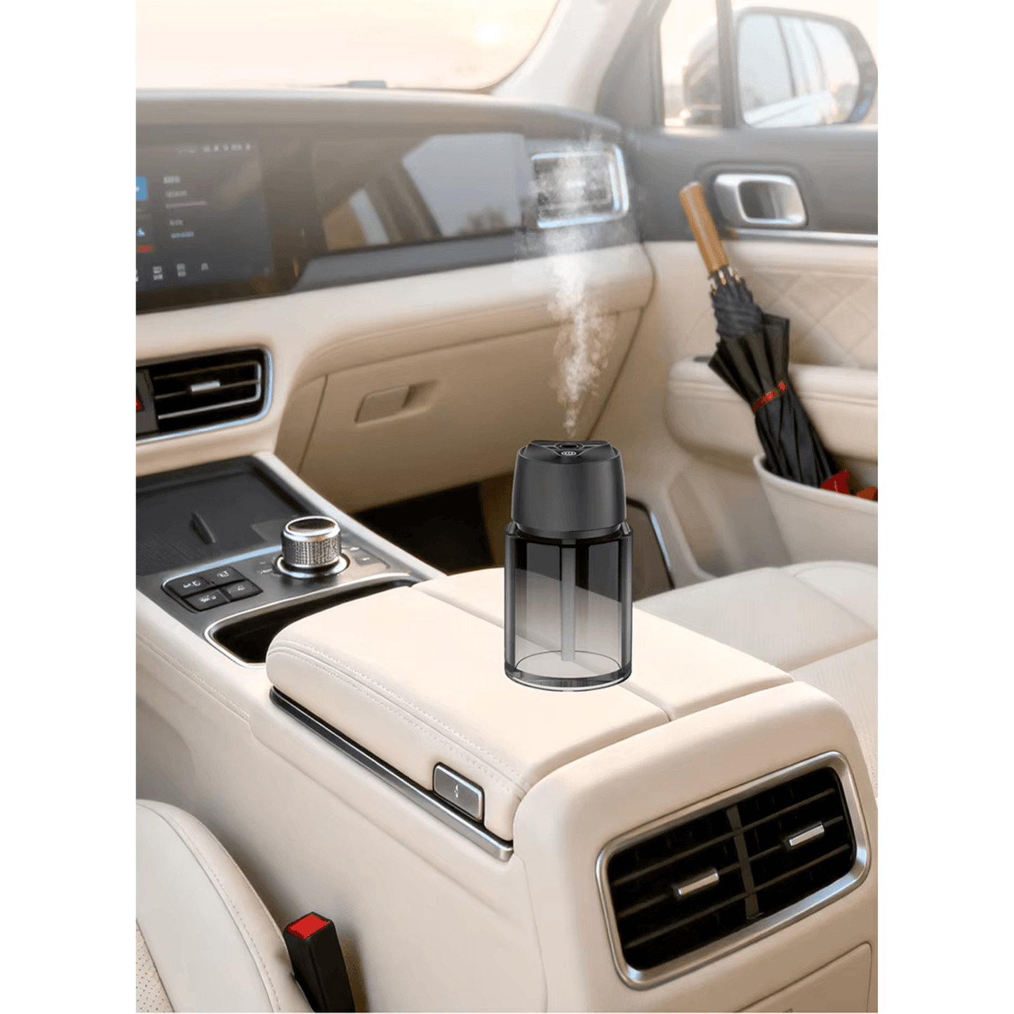 smart car fragrance diffuser automatic spray led light qatar xStore
