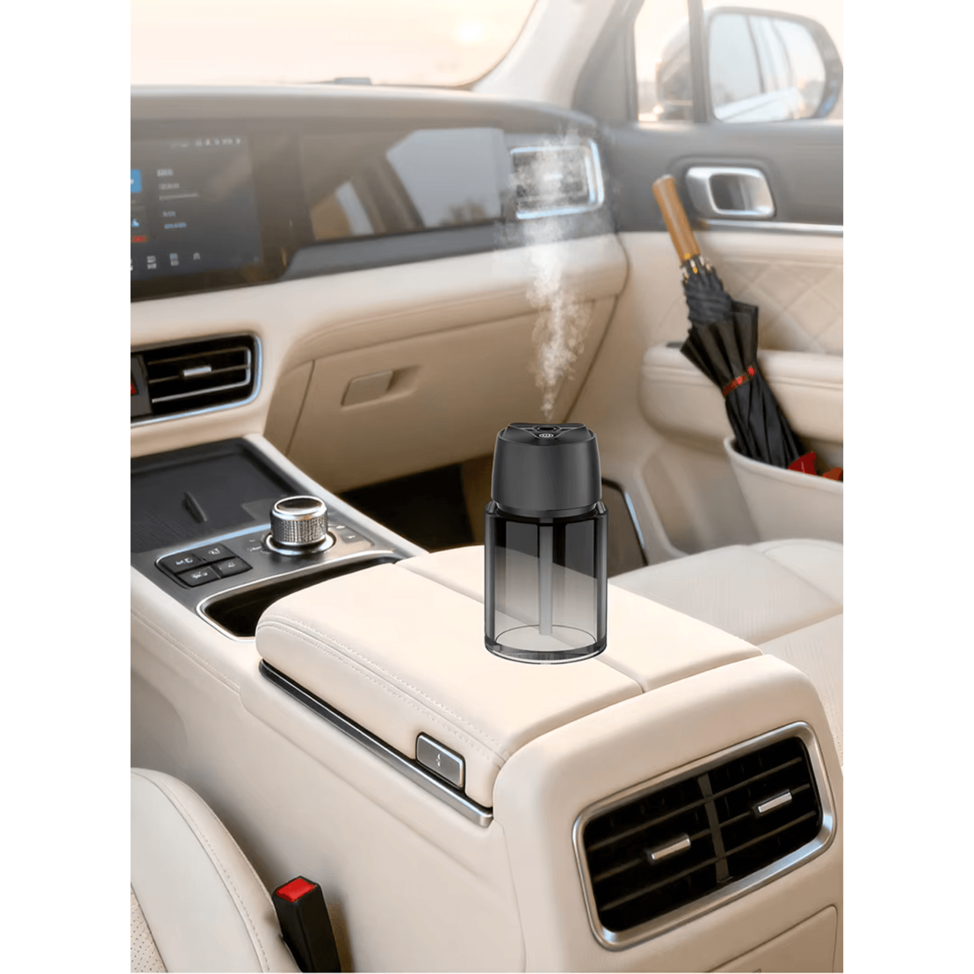 smart car fragrance diffuser automatic spray led light qatar xStore
