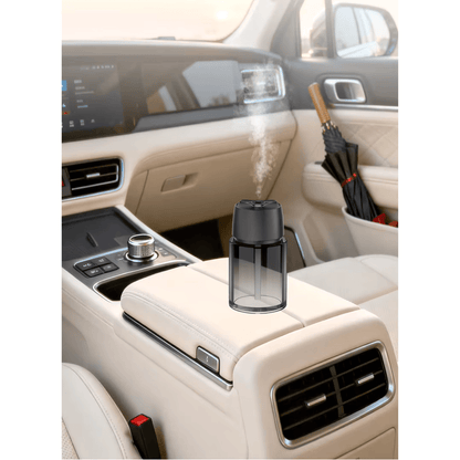 smart car fragrance diffuser automatic spray led light qatar xStore