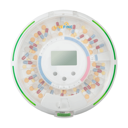 automatic pill dispenser with alarm medication organizer Qatar
