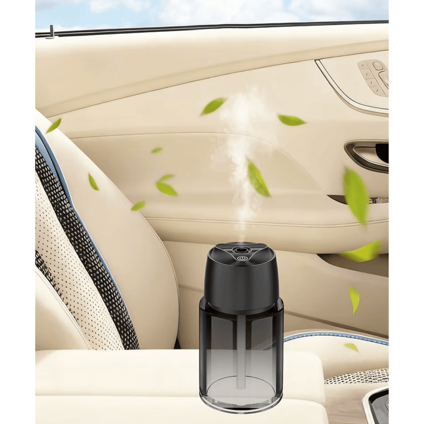 smart car fragrance diffuser automatic spray led light qatar xStore