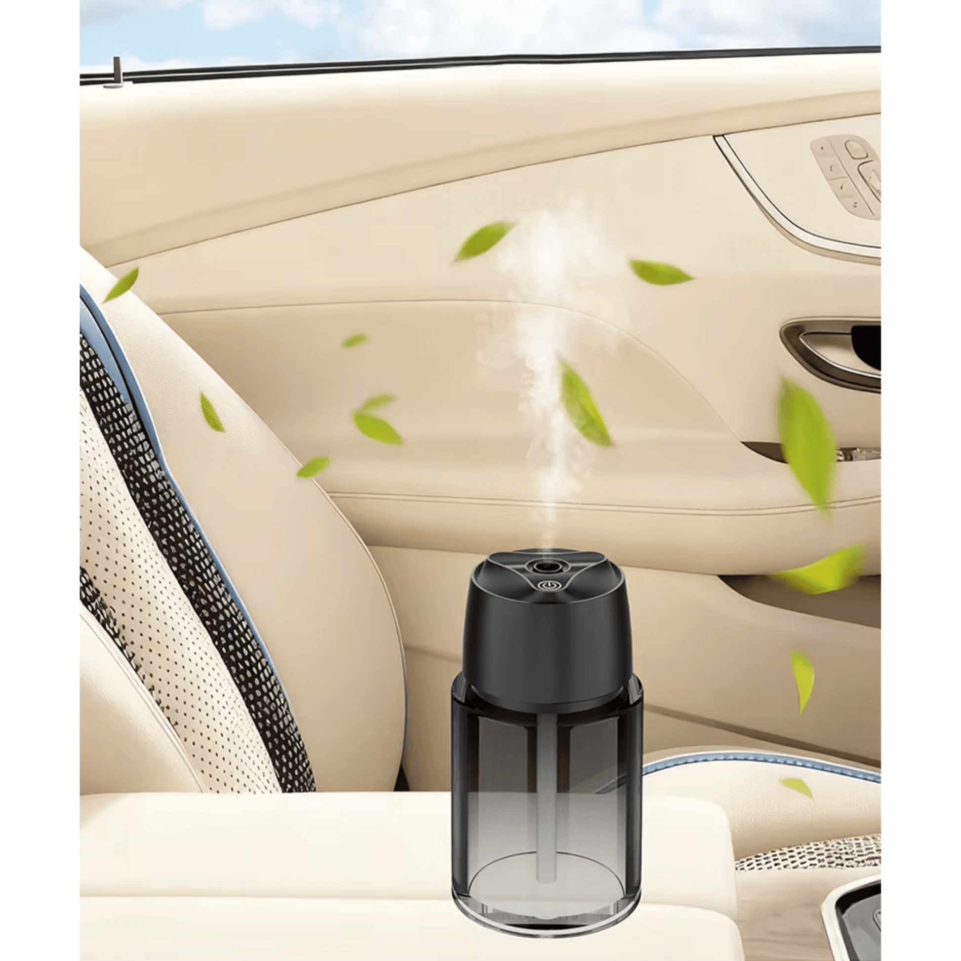 smart car fragrance diffuser automatic spray led light qatar xStore