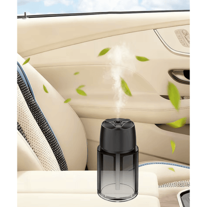 smart car fragrance diffuser automatic spray led light qatar xStore