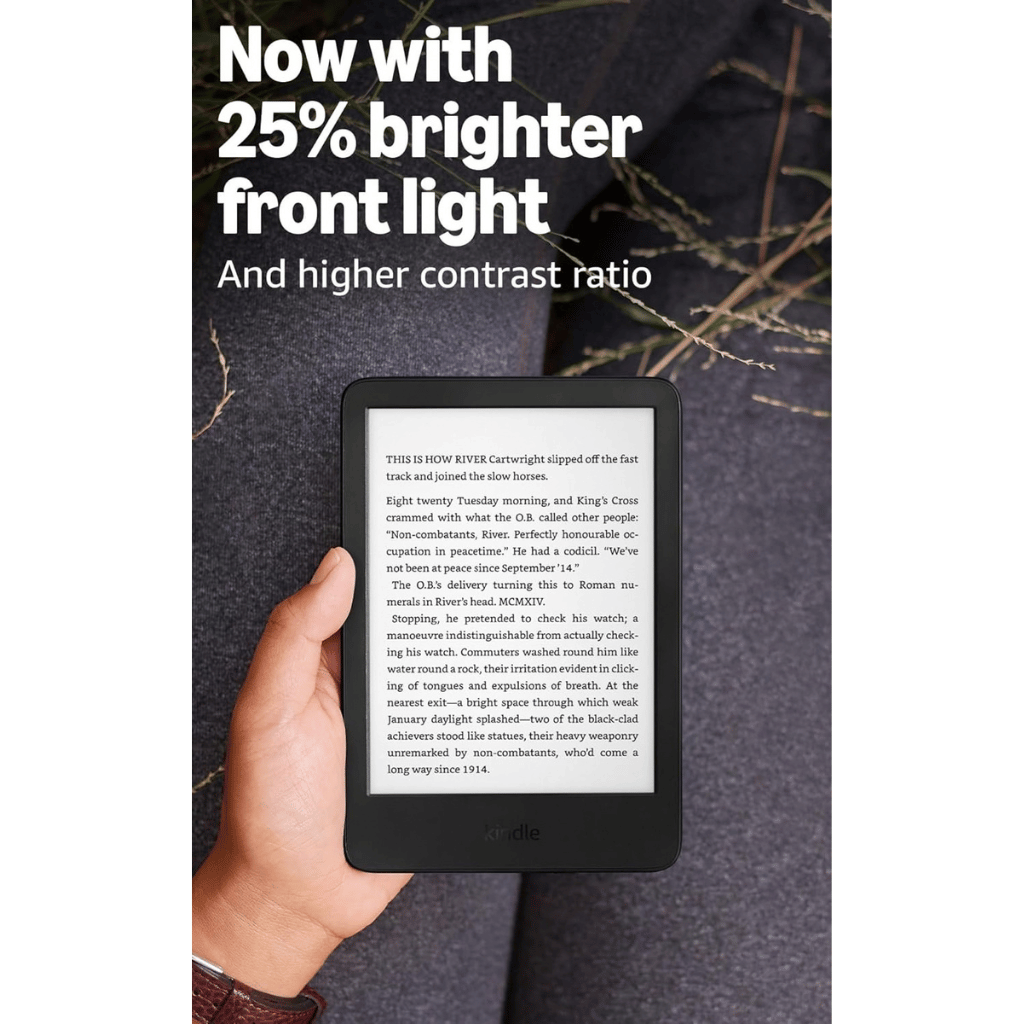 Amazon Kindle (11th Gen) 16GB, Faster page turns for smoother reading.