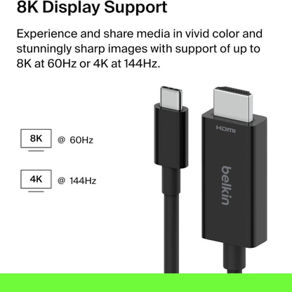 كابل عرض شاشة من تايب سي إلى HDMI