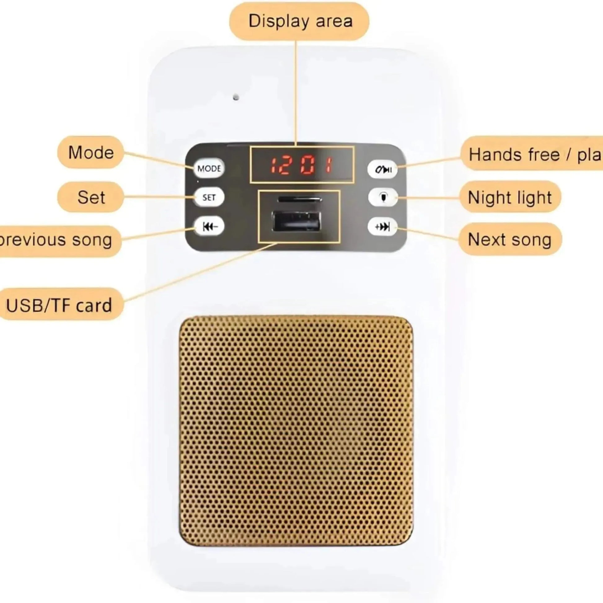 Wireless Quran Speaker, portable and easy-to-use, offers high-quality audio for Quran recitation, from xStore in Qatar.